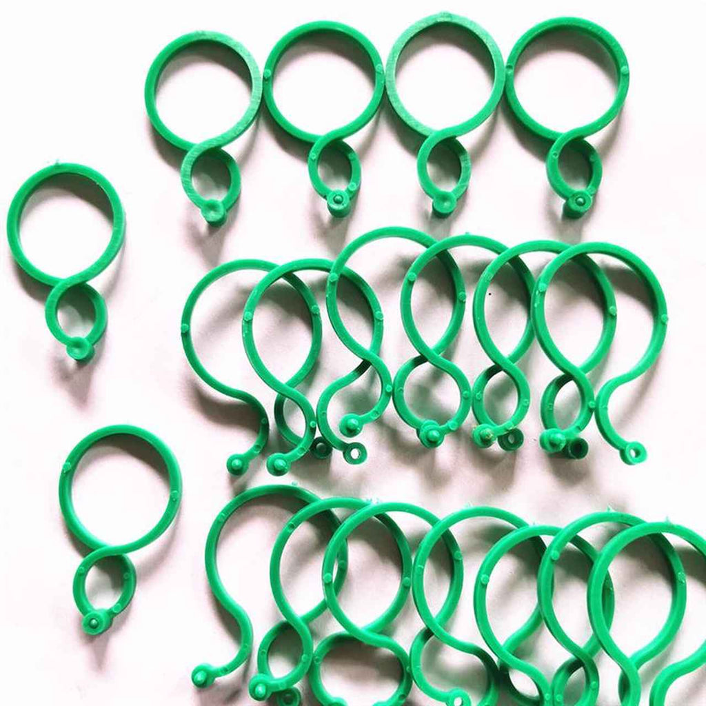 Clipes Suporte Para Plantas, Trepadeiras, Jardins - (Kit Promocional com 100 unidades)