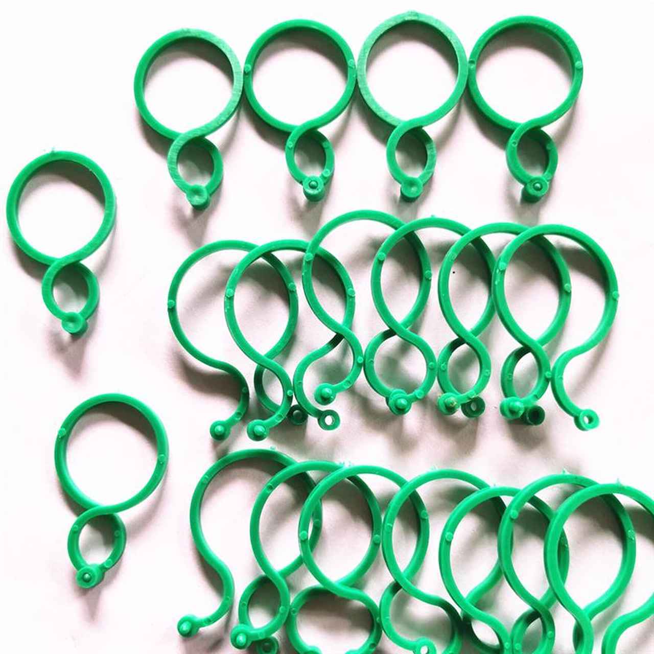 Clipes Suporte Para Plantas, Trepadeiras, Jardins - (Kit Promocional com 100 unidades)