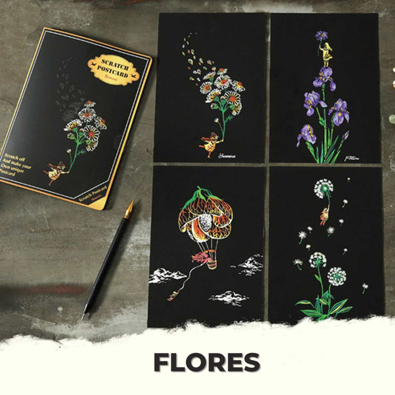 Kit com 4 Telas de Desenhos Mágicos Lumier + Brinde Exclusivo