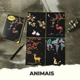 Kit 4 Animais + Caneta Mágica