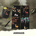 Kit com 4 Telas de Desenhos Mágicos Lumier + Brinde Exclusivo