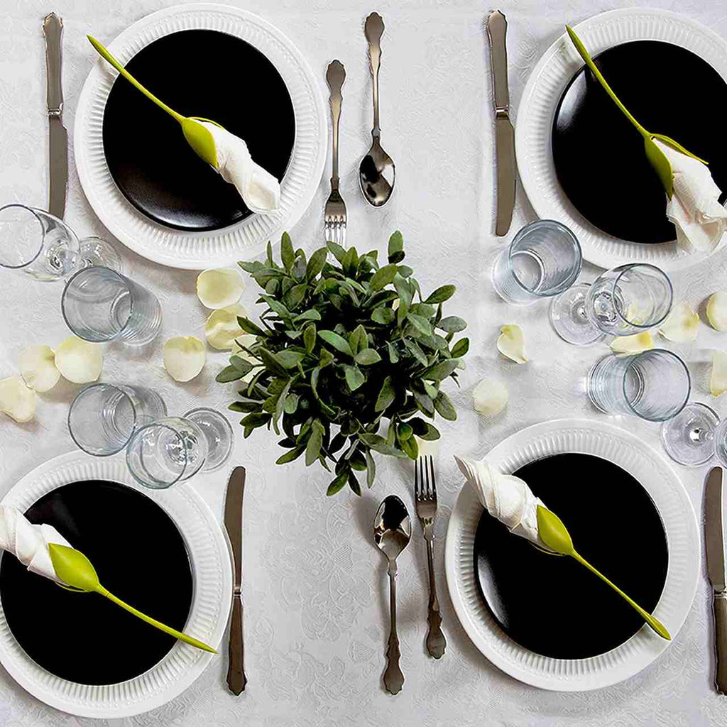 Kit 16 Flores Porta Guardanapos Jantar Elegante - Frete Grátis