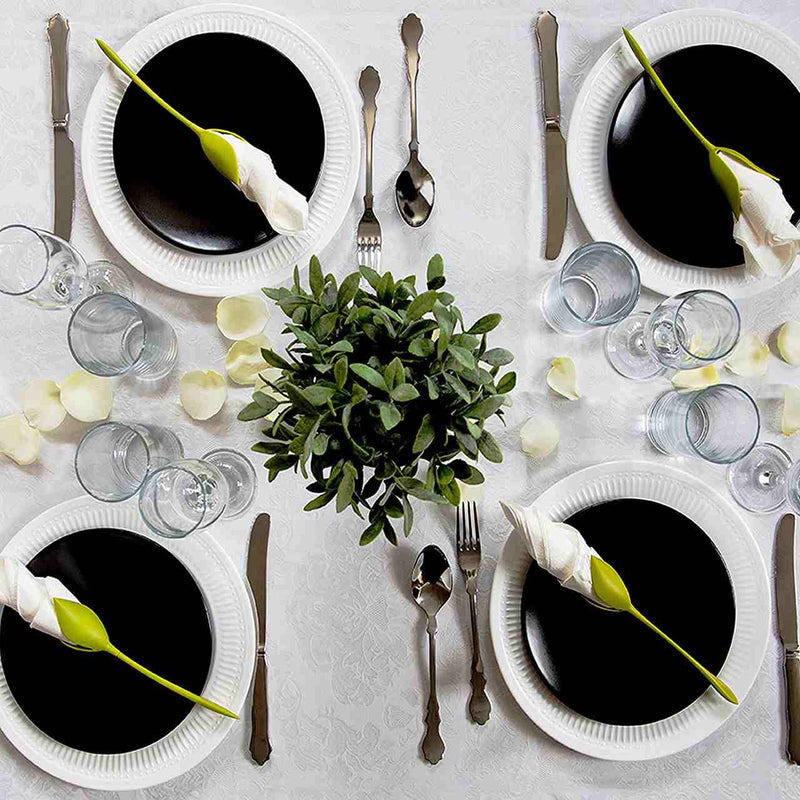 Kit 16 Flores Porta Guardanapos Jantar Elegante - Frete Grátis