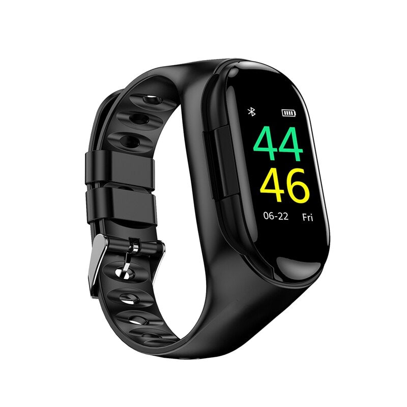 Smartwatch + Fones Bluetooth Integrado