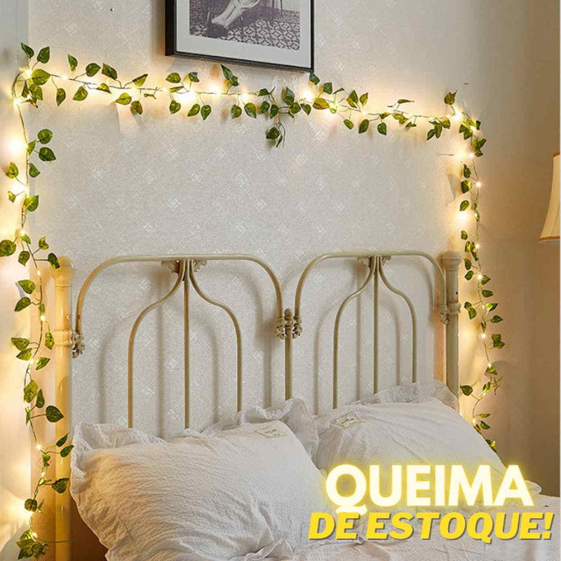 LUMI® - Folhas Artificiais Com Luzes LED - Decorações, Festas, Casamentos - Frete Grátis