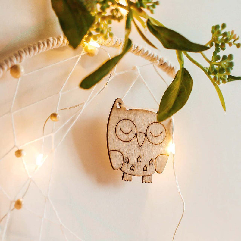 Macramê Artesanal Dreamcatcher LED